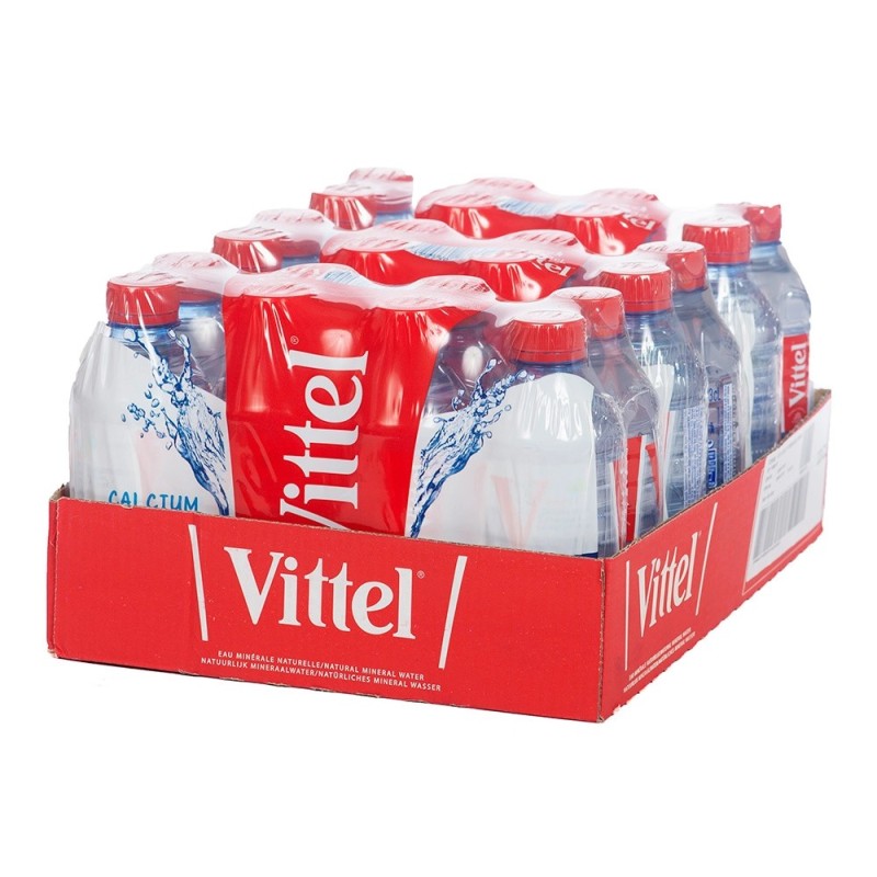 Eau Vittel bouteille 1L - Carton de 15